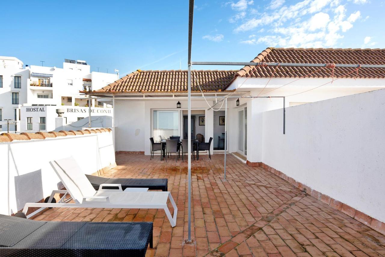 Atico Conil Vistas - Solo Familias Apartment Conil De La Frontera Bagian luar foto
